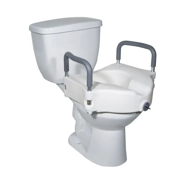 Raised toilet seats
